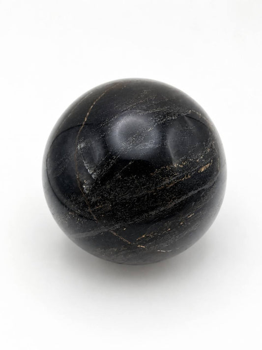 Silver Sheen Obsidian Sphere
