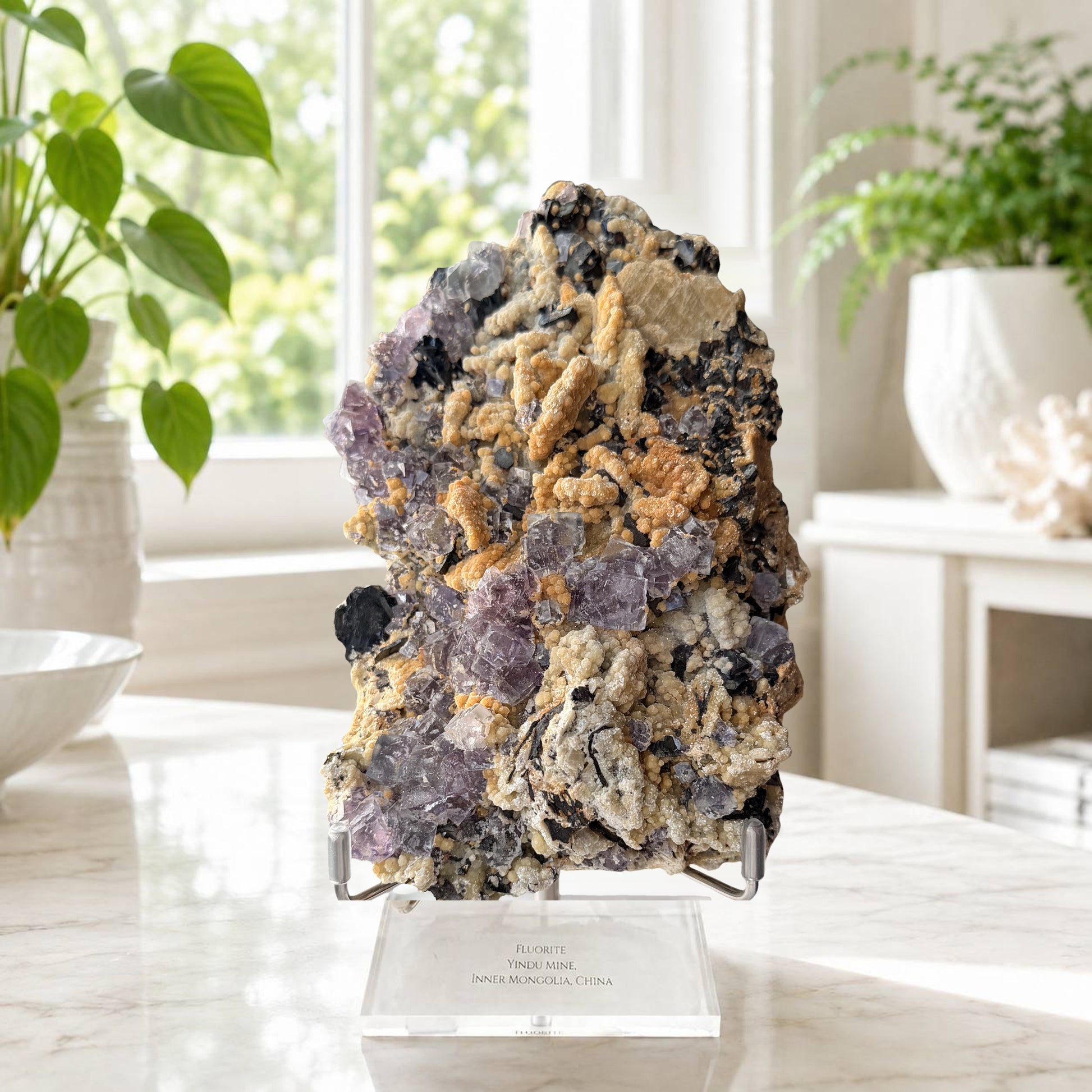 Yindu Mine fluorite specimen
