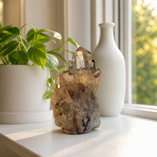 Kundalini citrine cluster, lifestyle