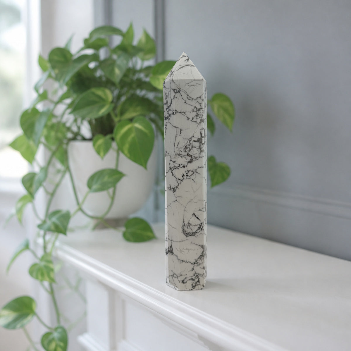Howlite tower, lifestyle