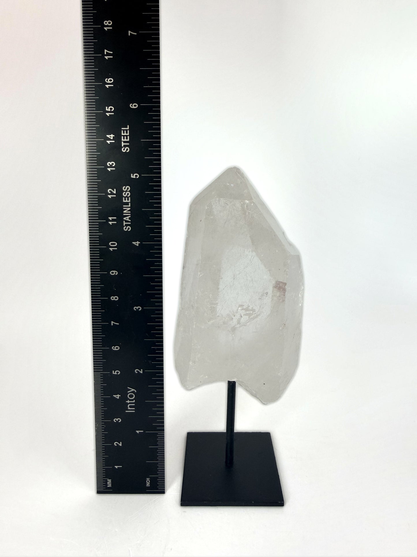 Crystal gift set with clear quartz point, labradorite and Turkish amethyst