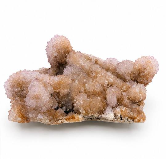 Spirit Quartz Cluster, detail of druzy crystal formations