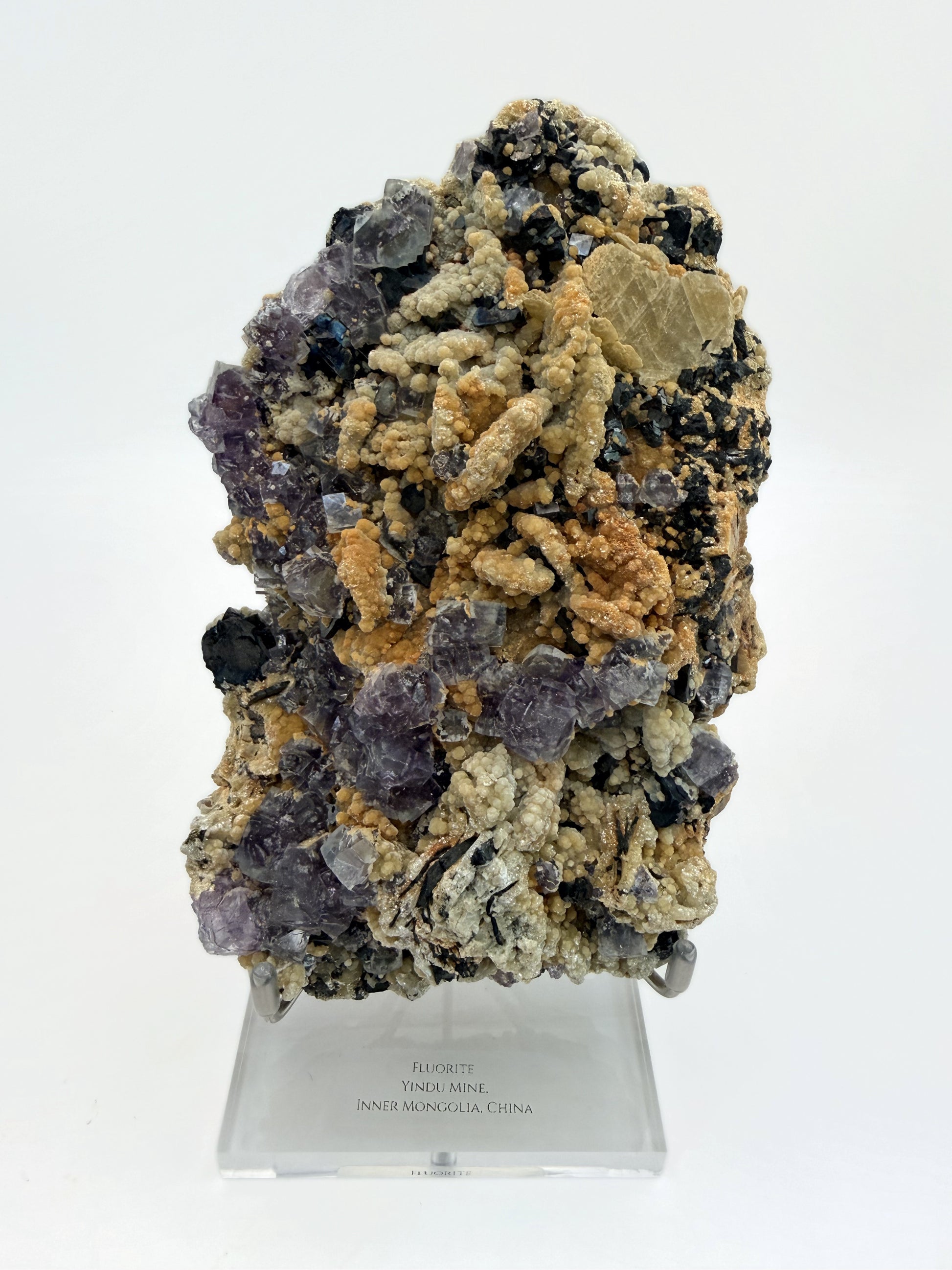 Yindu Mine fluorite specimen