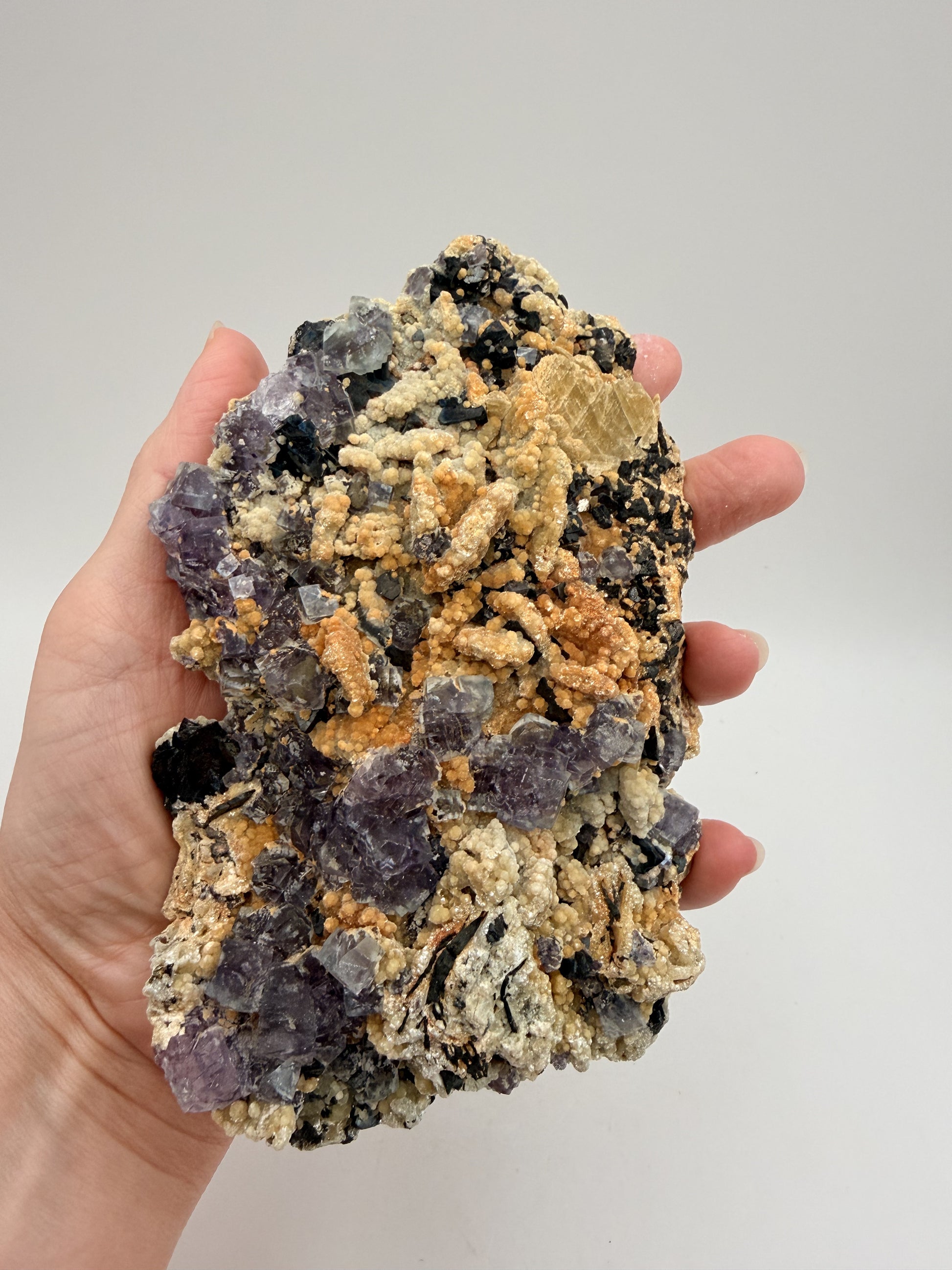 Yindu Mine fluorite specimen