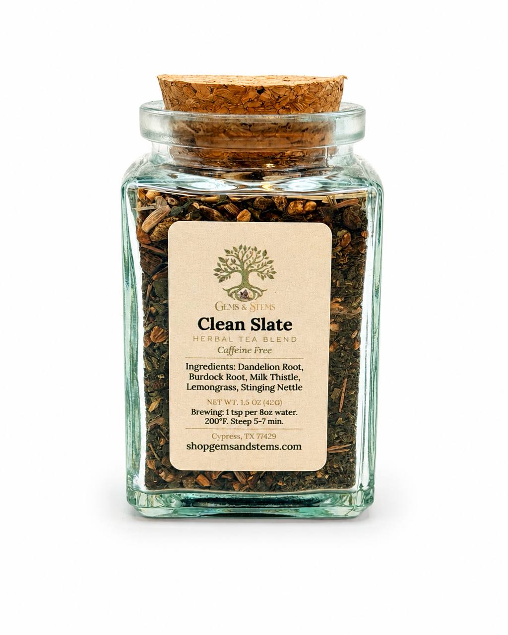 Clean Slate Label Front