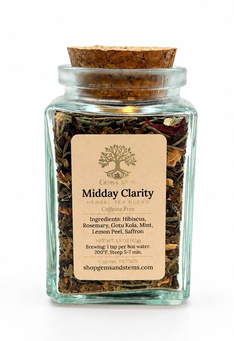 Midday Clarity Label Front
