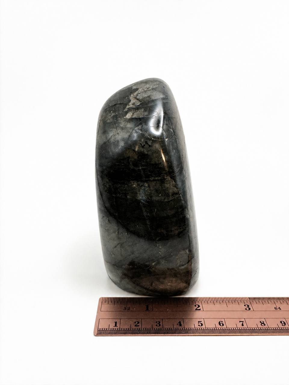 Labradorite freeform side profile view