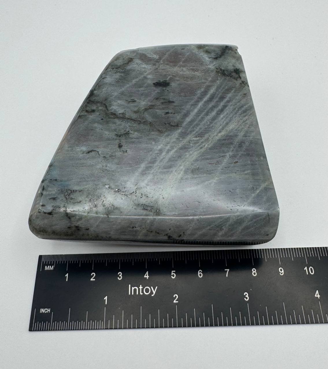 Purple Flash Labradorite - photo-04-ruler-width