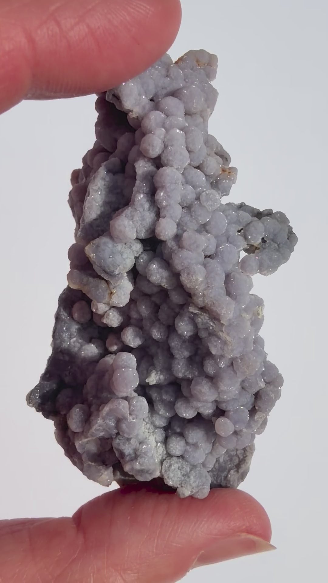 Grape agate botryoidal cluster