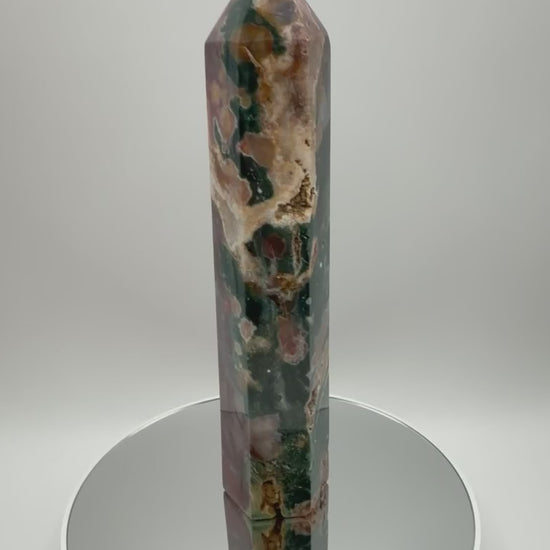 Ocean jasper tower video showing all sides