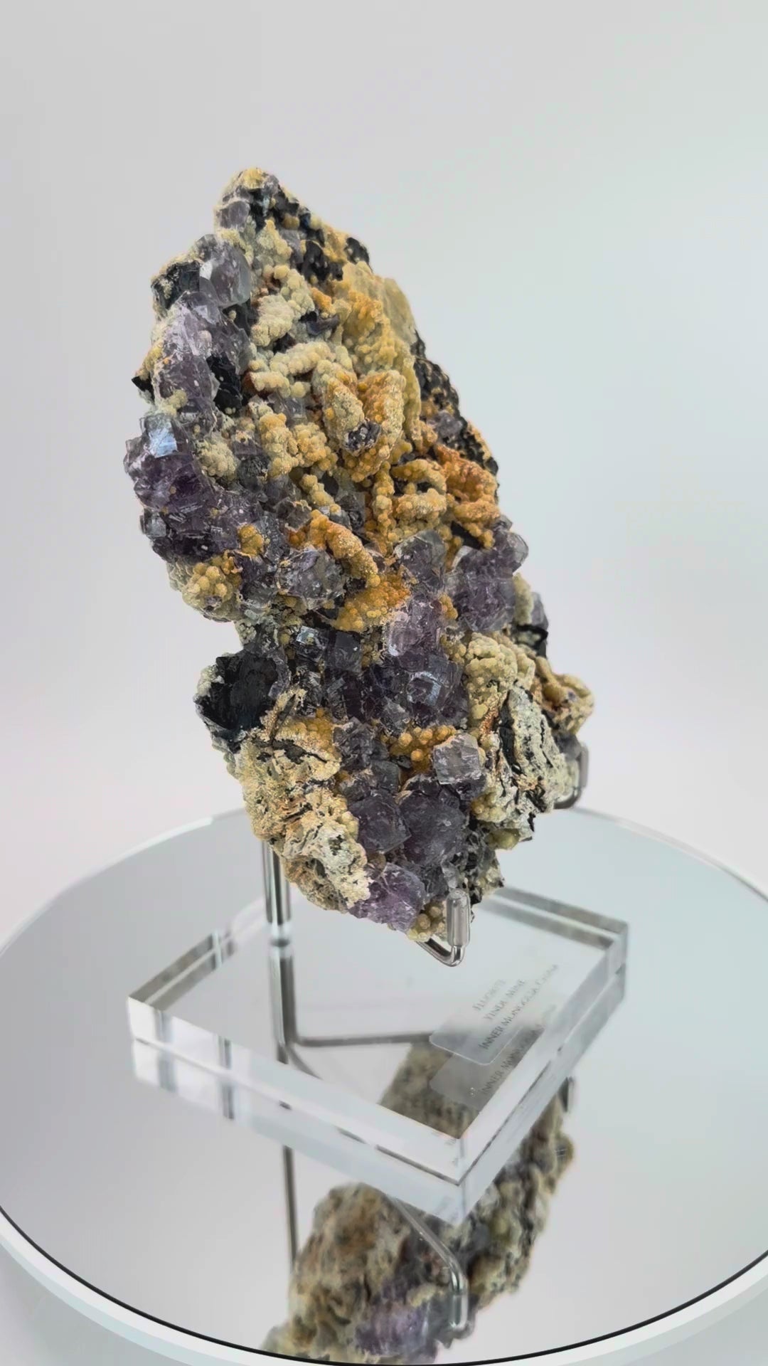 Yindu Mine fluorite specimen