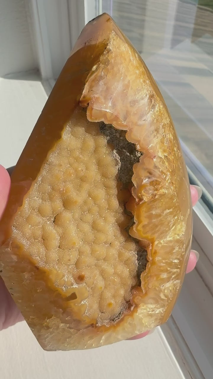 Carnelian Agate Flame 360 degree video