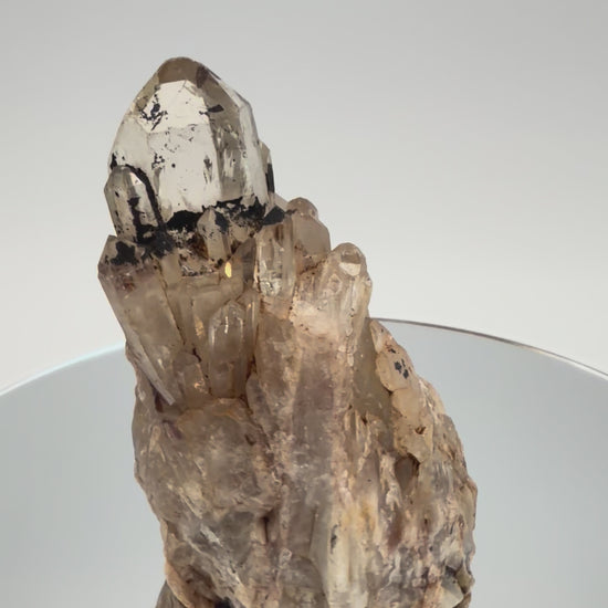 Kundalini citrine cluster, video