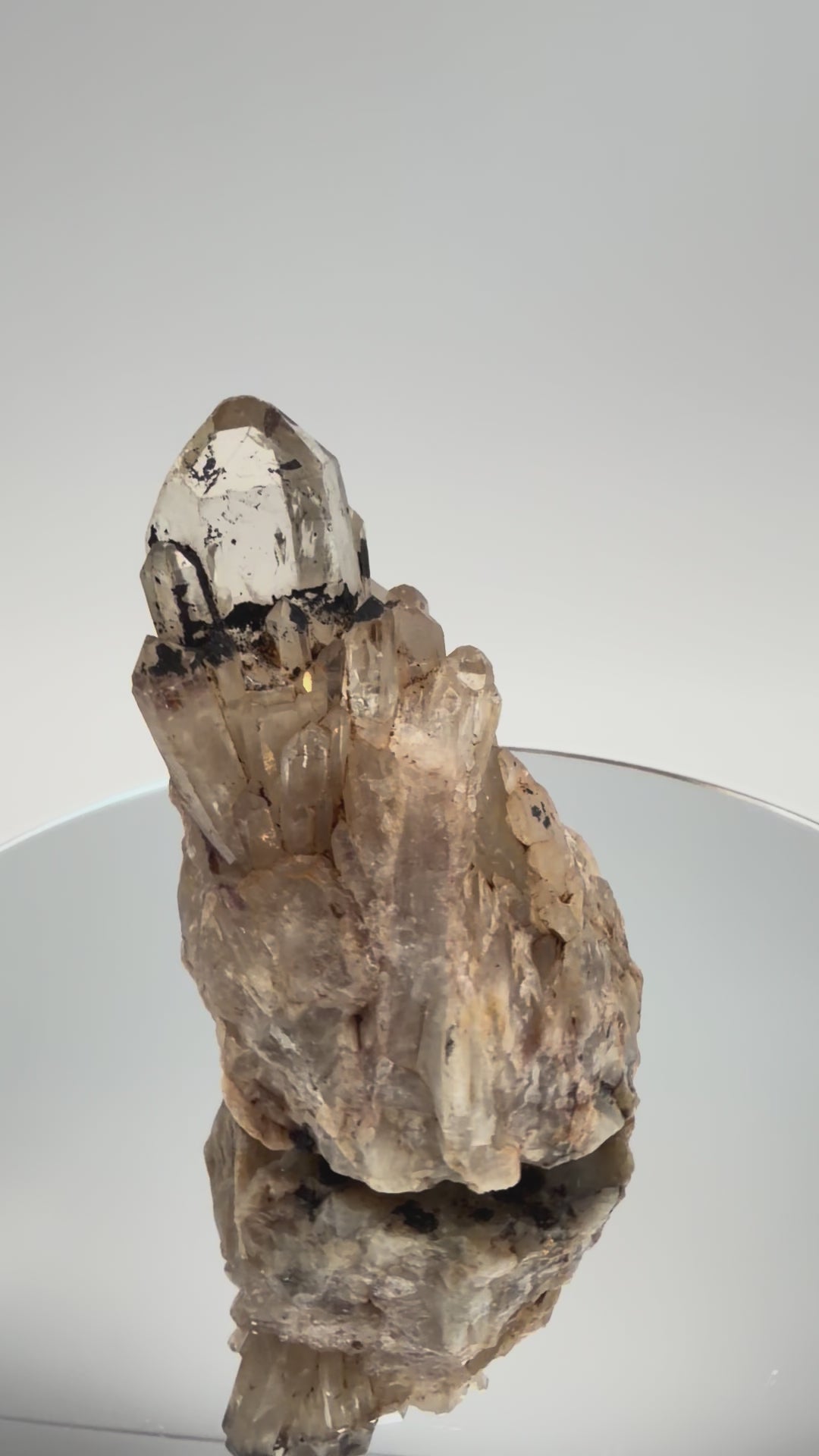 Kundalini citrine cluster, video