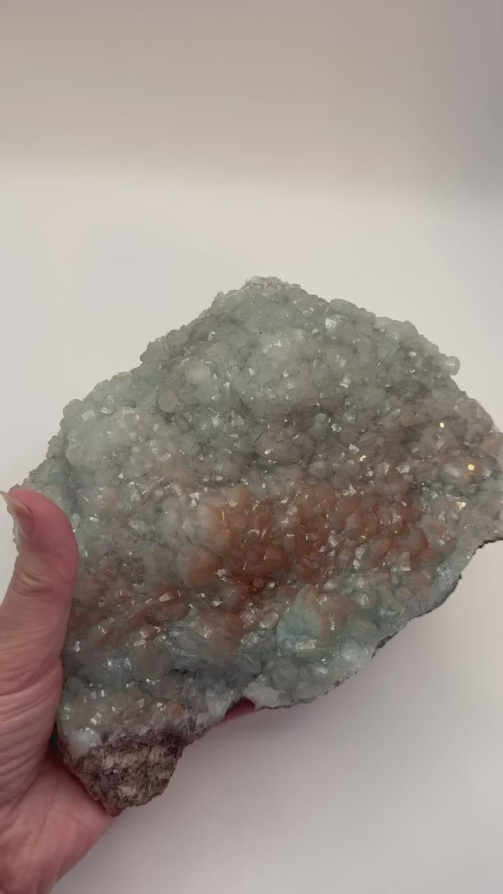 Hemimorphite bicolor specimen video