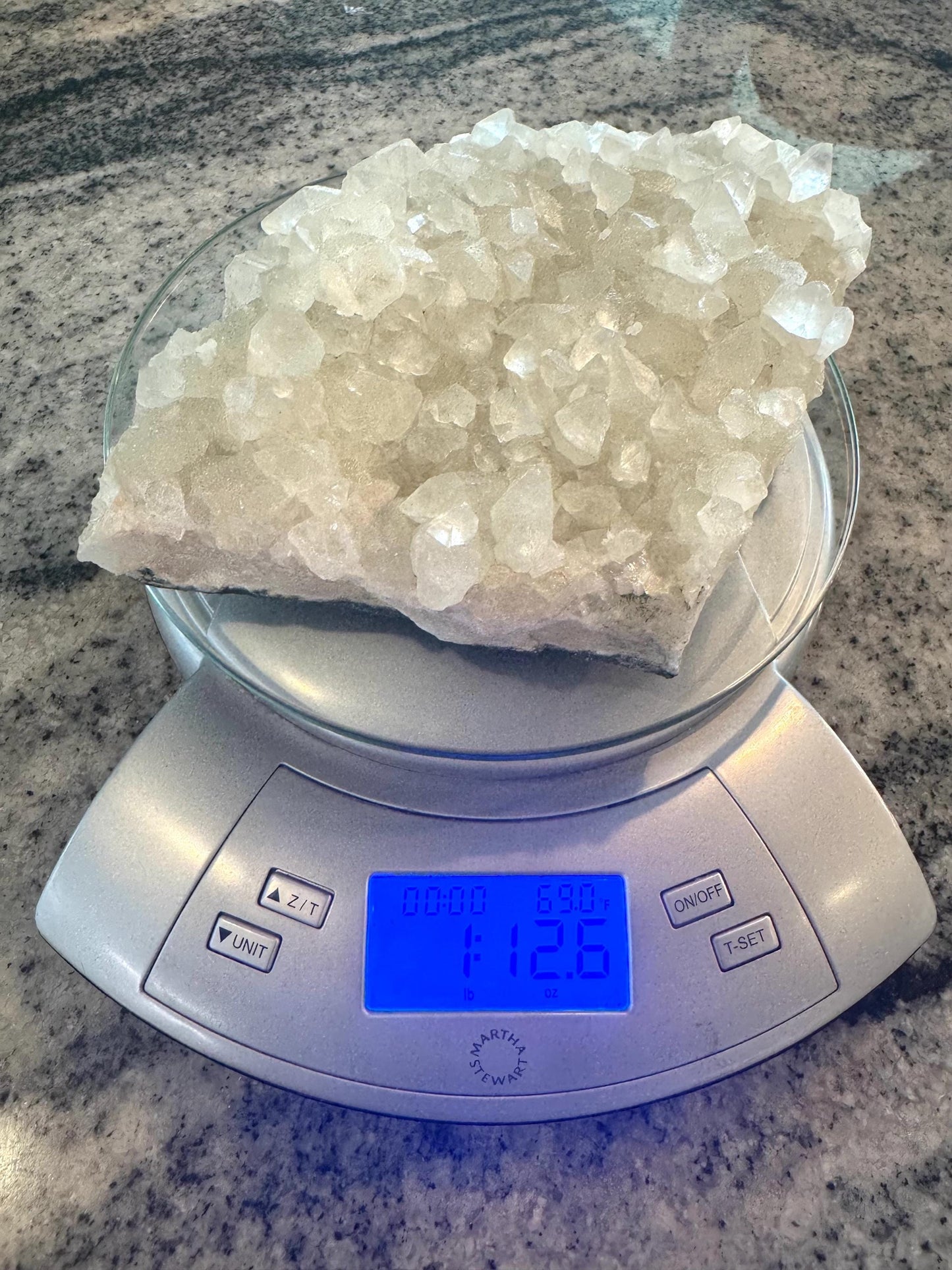 Large Apophyllite Crystal Cluster | Statement Piece | High Vibration Centerpiece