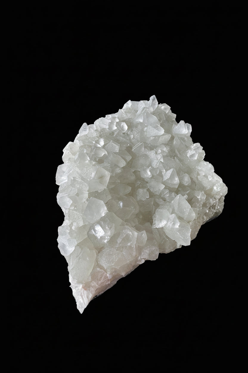 Large Apophyllite Crystal Cluster | Statement Piece | High Vibration Centerpiece