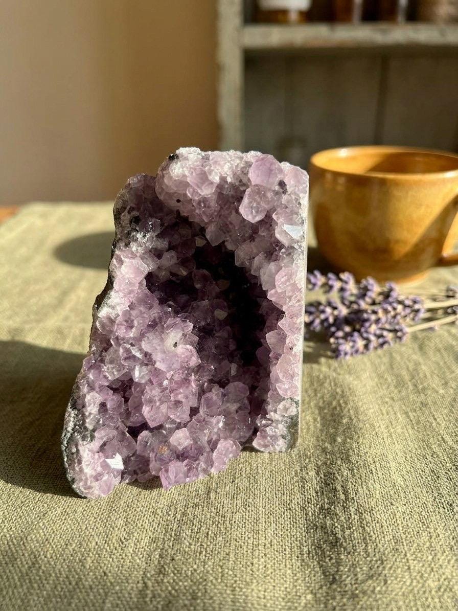 Amethyst Cathedral Geode | Deep Purple Crystal Cave | One-of-a-Kind Statement Piece