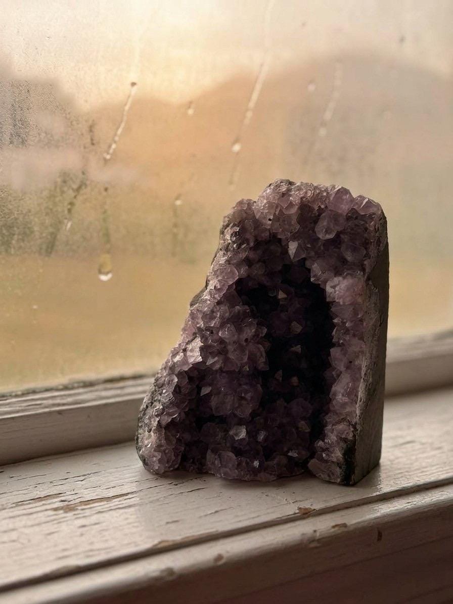 Amethyst Cathedral Geode | Deep Purple Crystal Cave | One-of-a-Kind Statement Piece