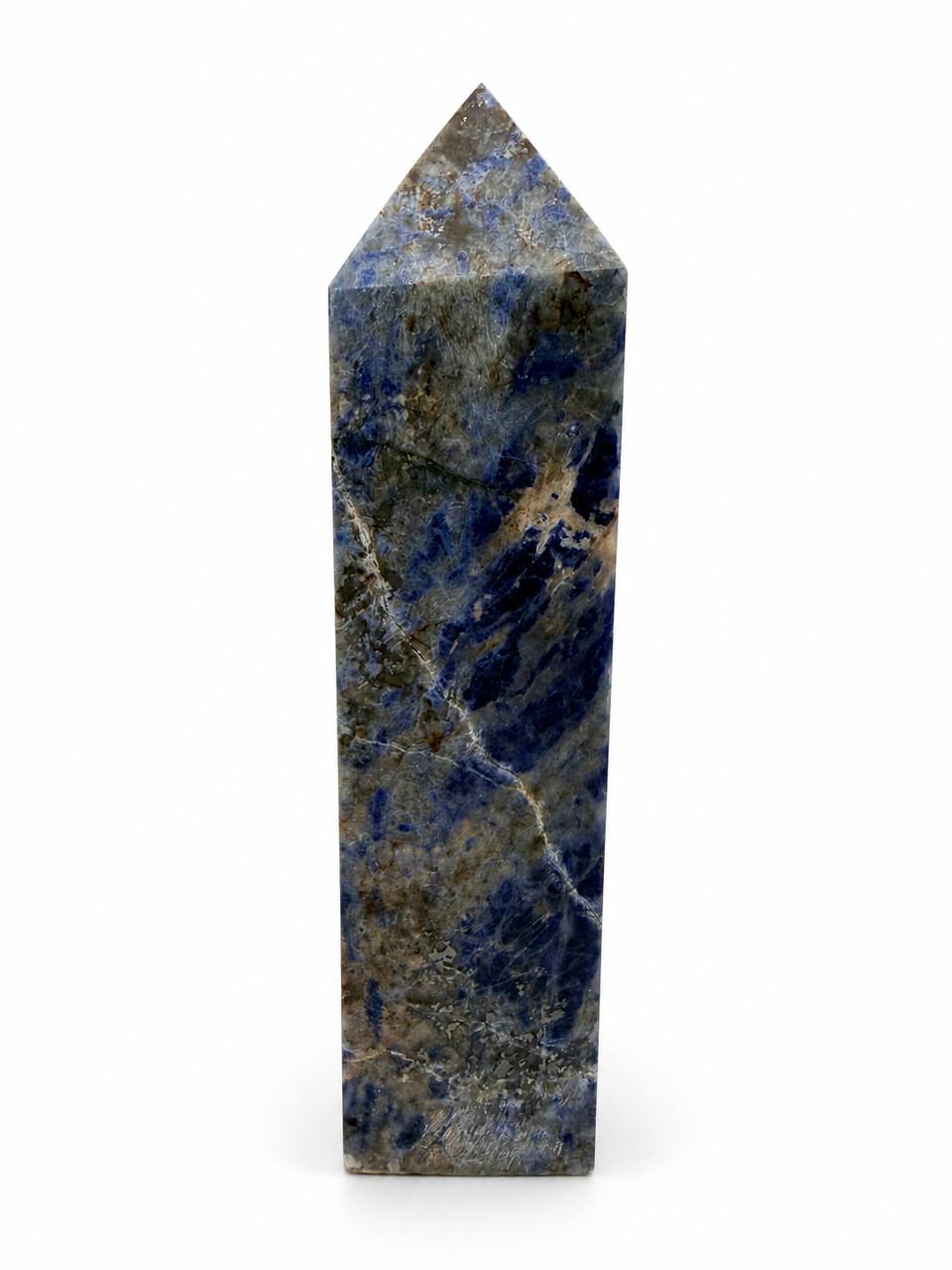 Lapis lazuli tower side view
