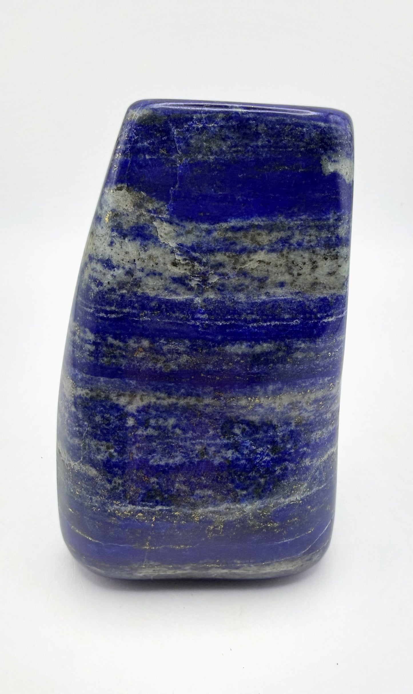 Lapis lazuli freeform, front face